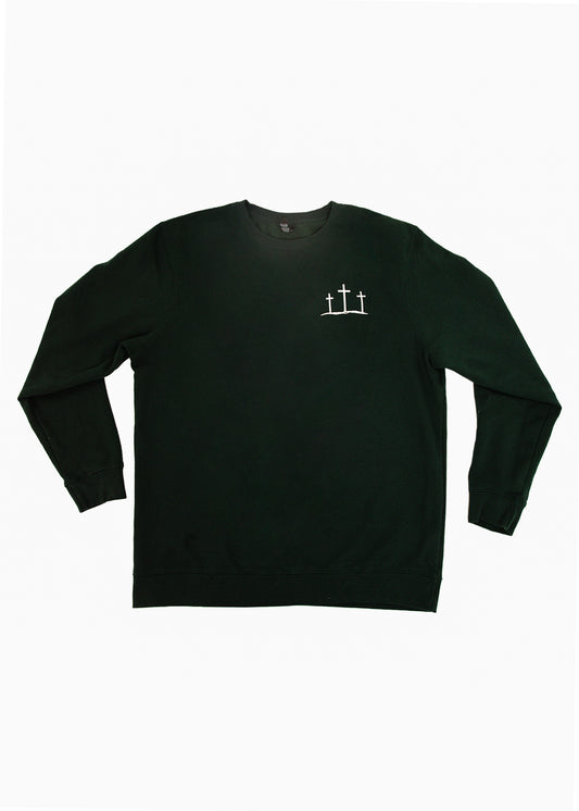 Romans 12:2 Green Long Sleeve